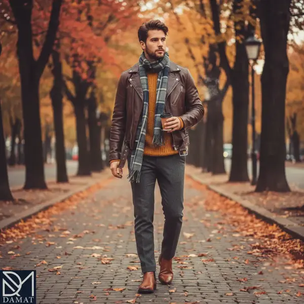 استایل پاییزی مردانه