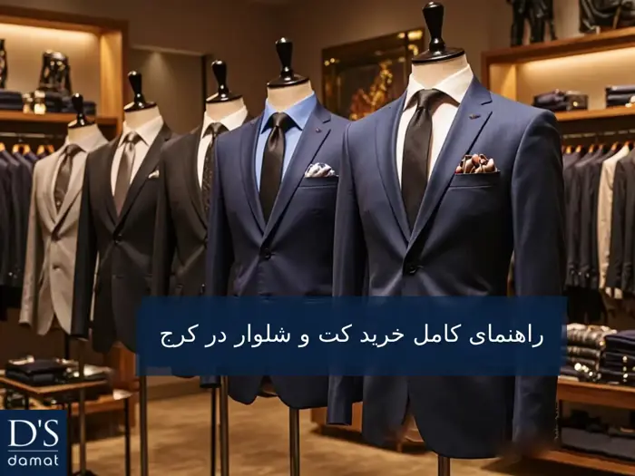 خرید کت و شلوار در کرج